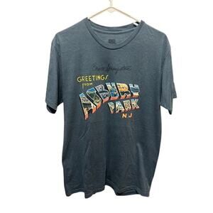 Bruce Springsteen “Greetings From Asbury Park, N.J.” Men's Gray Blue T Shirt L